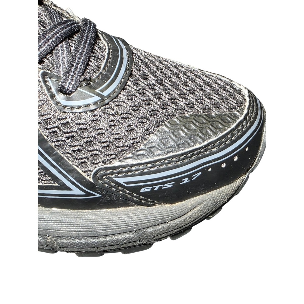 Brooks Adrenaline GTS 17 Mens Running Shoes Black Grey 1202311B068 Size 10 - Picture 7 of 9